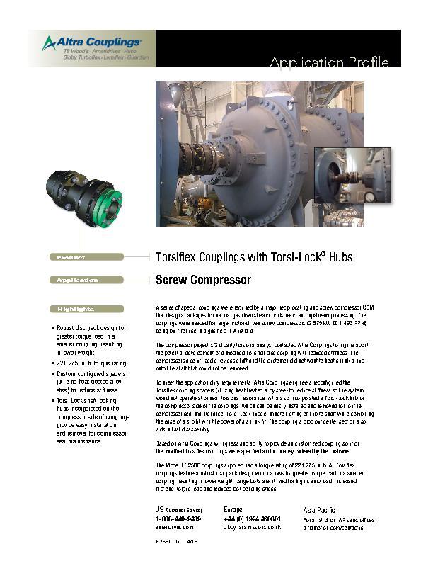 Application Profiles Altra Industrial Motion